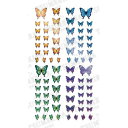 【暮らしラクラク応援セール】TSUMEKIRA(ツメキラ) ネイルシール noble Elina プロデュース1 Metallic butterfly NO-E...