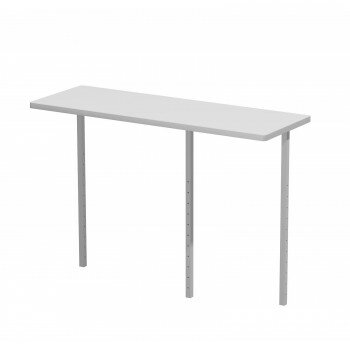 【暮らしラクラク応援セール】サンワサプライ eデスク サブテーブルW650mm用 グレー EST-65GY【取り寄せ・返品不可商品】