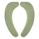 【暮らしラクラク応援セール】ナチュラル吸着便座カバー グリーン【取り寄せ・返品不可商品】