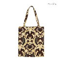 【暮らしラクラク応援セール】トートバッグ バティック風プリント ベージュ 10225750553【取り寄せ・返品不可商品】