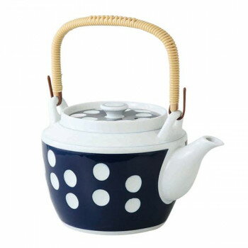 【暮らしラクラク応援セール】23186 水玉 6号土瓶 900ml【取り寄せ・返品不可商品】