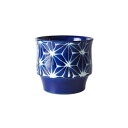 【暮らしラクラク応援セール】18149 琉璃 スタックカップ 麻の葉【取り寄せ・返品不可商品】