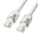 【暮らしラクラク応援セール】サンワサプライ カテゴリ6ALANケーブル ホワイト 2m KB-T6ATS-02W【取り寄せ・返品不可商品】