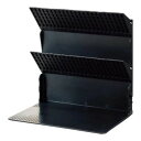 【暮らしラクラク応援セール】LIHIT LAB.(リヒトラブ) 1冊でも倒れないブックスタンド A4 ブラック A-3577-24【取り寄せ・返品不可商品】