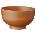 【暮らしラクラク応援セール】阿瀬真三商店 PET汁椀 うす茶 R4107【取り寄せ・返品不可商品】