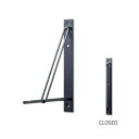 【暮らしラクラク応援セール】フォールディングフック ブラック 63981【取り寄せ・返品不可商品】