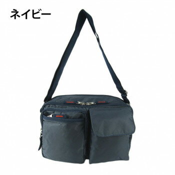 【暮らしラクラク応援セール】優美社　3846-00　A.O.T （エーオーティー） 多機能ボンディング2ポケットショルダー ネイビー【取り寄せ・返品不可商品】