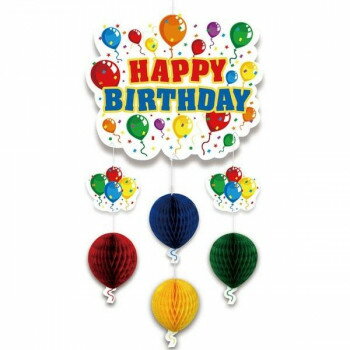 ※お届け地域により、別途運賃がかかる場合やお届けできない場合がございますので、お問い合わせ下さい。 手軽に飾れてとっても可愛い大人気の商品です。赤、青、黄、緑のハニカムの風船を開くと立体的に。お誕生日会を華々しく彩ります。バースデーパーティ...