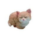 【暮らしラクラク応援セール】フレンドリーマスコット お昼寝キャット ブラウン 4009461-00【取り寄せ・返品不可商品】