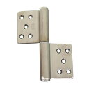 【暮らしラクラク応援セール】17489 ステンKJ旗型蝶番 127mm(左) 1枚入 00017489-001【取り寄せ・返品不可商品】