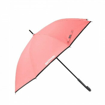 【暮らしラクラク応援セール】OUTDOOR PRODUCTS 晴雨兼用長傘 裏PU無地 ジャンプ傘 60cm ピンク 10002529【取り寄せ・返品不可商品】