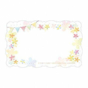 【暮らしラクラク応援セール】タカ印 Fカード100 カラフルフラッグ 16-874 100枚【取り寄せ・返品不可商品】