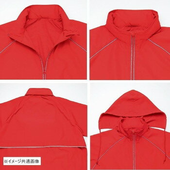 【暮らしラクラク応援セール】アイトス リフレクトジャケット(男女兼用) ホワイト 3L 2202【取り寄せ・返品不可商品】