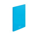 【暮らしラクラク応援セール】LIHIT LAB.(リヒトラブ) CUBE FIZZ クリヤーブック スタンド式 A4 S型(タテ型) ブルー N-6003-8【...