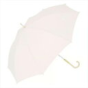 【暮らしラクラク応援セール】Peach drop 長傘 ピーチドロップ60 1659OF オフホワイト【取り寄せ・返品不可商品】