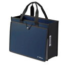 【暮らしラクラク応援セール】LIHIT LAB.(リヒトラブ) ツールバッグ P.P. A4 ネイビー A-7773-11【取り寄せ・返品不可商品】