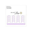 【暮らしラクラク応援セール】Sha-Nail Pro PLUS 写ネイル ネイルシール French Color Line -Purple- FR-CLP【取り...