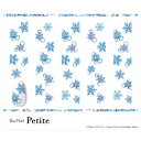 【暮らしラクラク応援セール】Sha-Nail Petite 写ネイル ネイルシール Petite Water color Snowflakes(Blue) PE...