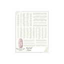 【暮らしラクラク応援セール】Sha-Nail More 写ネイル ネイルシール Cotton Lace コットンレース MCL-001【取り寄せ・返品不可商品】