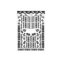 【暮らしラクラク応援セール】Sha-Nail Pro 写ネイル ネイルシール リッチレース (ブラック) / Rich Lace (Black) RCL-001...