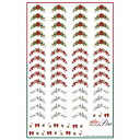 【暮らしラクラク応援セール】Sha-Nail Pro 写ネイル ネイルシール French Christmas Wreath SL-FW-004【取り寄せ・返品...