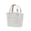 【暮らしラクラク応援セール】amie キャンバストートM ホワイト 53355【取り寄せ・返品不可商品】