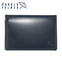 【暮らしラクラク応援セール】Arnold Palmer アーノルドパーマー 牛革 2面パスケース 4AP3490NY- ネイビー【取り寄せ・返品不可商品】