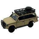 【暮らしラクラク応援セール】ビーエムクリエイションズ 三菱 パジェロ 2nd Gen マットアイボリー Jungle pack 右ハンドル 1/64スケール B...