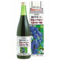 【代引き・同梱不可】【取り寄せ・同梱注文不可】 ミホミ　瞳のサポート(R)　ブルーベリー「ビルベリー100」720ml×6本【thxgd_18】【軽減税率対象商品】【お歳暮】【クリスマス】
