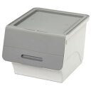 【暮らしラクラク応援セール】収納ケース フロック レギュラー30深型 3個組 fr-30-3 サンドグレー・GY【取り寄せ・返品不可商品】