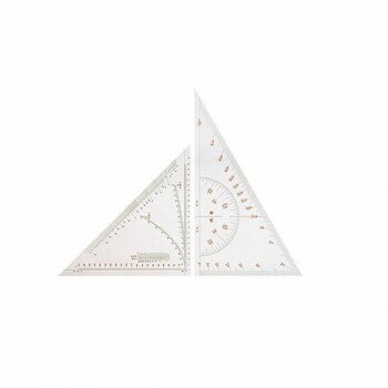 【暮らしラクラク応援セール】井上式三角定規 35cm型 014-0055【取り寄せ・返品不可商品】