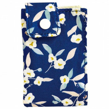 【暮らしラクラク応援セール】四つ折りマスクカバー　フラワーNV 165453【取り寄せ・返品不可商品】