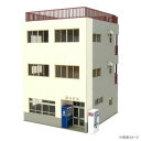 【暮らしラクラク応援セール】みにちゅあーとキット 情景シリーズ S=1/87・80 ビル-3 MK05-49【取り寄せ・返品不可商品】