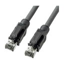 【暮らしラクラク応援セール】カテゴリ6A STP LANケーブル 2m KB-T6ASTP-02GY【取り寄せ・返品不可商品】