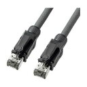 【暮らしラクラク応援セール】カテゴリ6A STP LANケーブル 5m KB-T6ASTP-05GY【取り寄せ・返品不可商品】