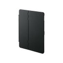 【暮らしラクラク応援セール】iPad 10.2インチ ハードケース(スタンドタイプ・ブラック) PDA-IPAD1604BK【取り寄せ・返品不可商品】