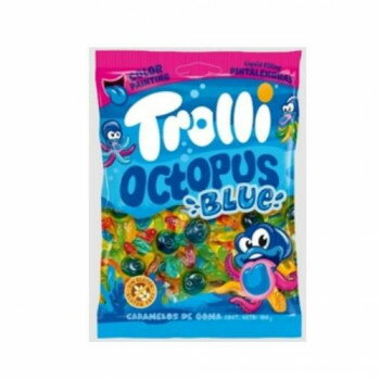 【暮らしラクラク応援セール】Trolli(トローリ) グミキャンディ オクトパスブルー 100g×12個セット 00120012【取り寄せ・返品不可商品】