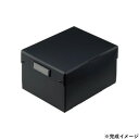 【暮らしラクラク応援セール】LIHIT LAB.(リヒトラブ) Roomy 折りたたみボックス コミックスサイズ ブラック A-796-24【取り寄せ・返品不可...