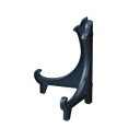 【暮らしラクラク応援セール】皿立 黒(樹脂) 10号 32N06001687【取り寄せ・返品不可商品】