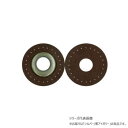 【暮らしラクラク応援セール】INAZUMA イナズマ 16mmロープ用縫い付けハトメ シルバー 20mm 4枚入 103 薄アイボリー BA-12-16S【取り...