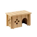 【暮らしラクラク応援セール】ファープラスト SIN 4641 小動物用ウッドハウス 84641099【取り寄せ・返品不可商品】