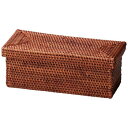 【暮らしラクラク応援セール】籐アメニティBOX 24-91【取り寄せ・返品不可商品】