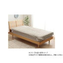 【暮らしラクラク応援セール】マスクロス 敷きパッド セミダブル 120×205cm グレー 1195870130201【取り寄せ・返品不可商品】