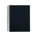 【暮らしラクラク応援セール】LIHIT LAB.(リヒトラブ) リングノート保存用ノート A5 ブラック N1850-24【取り寄せ・返品不可商品】