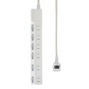 【暮らしラクラク応援セール】耐雷SW付タップ WLK-62S(W)【取り寄せ・返品不可商品】