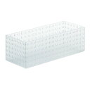 【暮らしラクラク応援セール】吉川国工業所 収納 350ミドルL クリア Bricks9025【取り寄せ・返品不可商品】