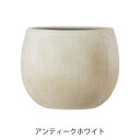 【暮らしラクラク応援セール】グリーンポット 植木鉢 テラニアス ローバルーン アンティークホワイト 42cm EB-TL4234AW【取り寄せ・返品不可商品】