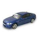 【暮らしラクラク応援セール】ホンウェル BMW M5 サルーン ブルー 1/64スケール 610340【取り寄せ・返品不可商品】