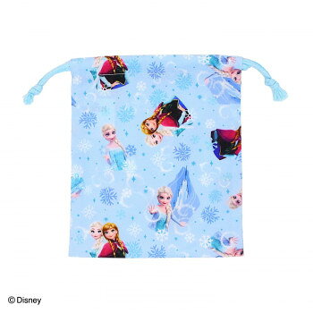 Drawstring Bags - 【暮らしラクラク応援セール】巾着S ディズニー アナと雪の女王 140057【取り寄せ・返品不可商品】