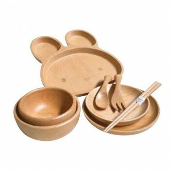 【暮らしラクラク応援セール】丸十　キッズ8点セット 箱入 うさぎ 6V44-11【取り寄せ・返品不可商品】